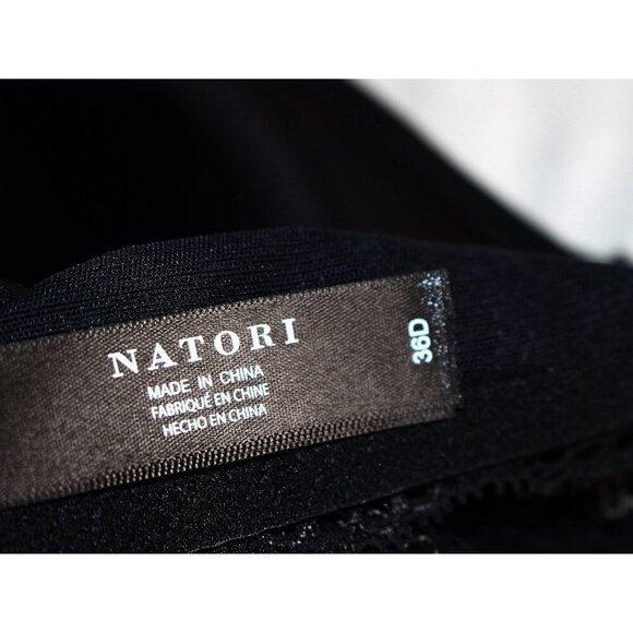New w/Tags - Natori 36D - "DRAMA" Full Coverage Underwire Contour Bra in Black - Picture 5 of 9